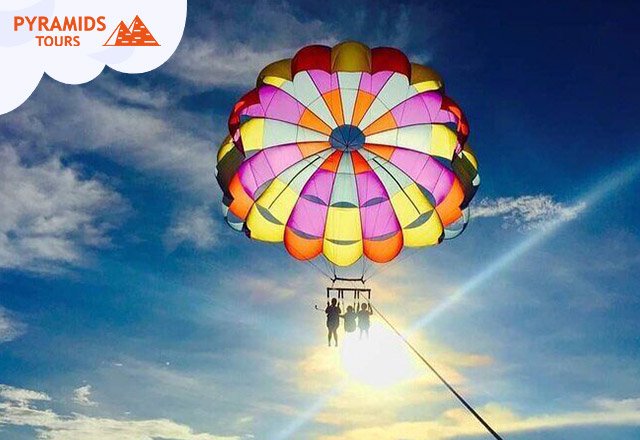 Hurghada Parasailing Abenteuer mit Abholung vom Hotel